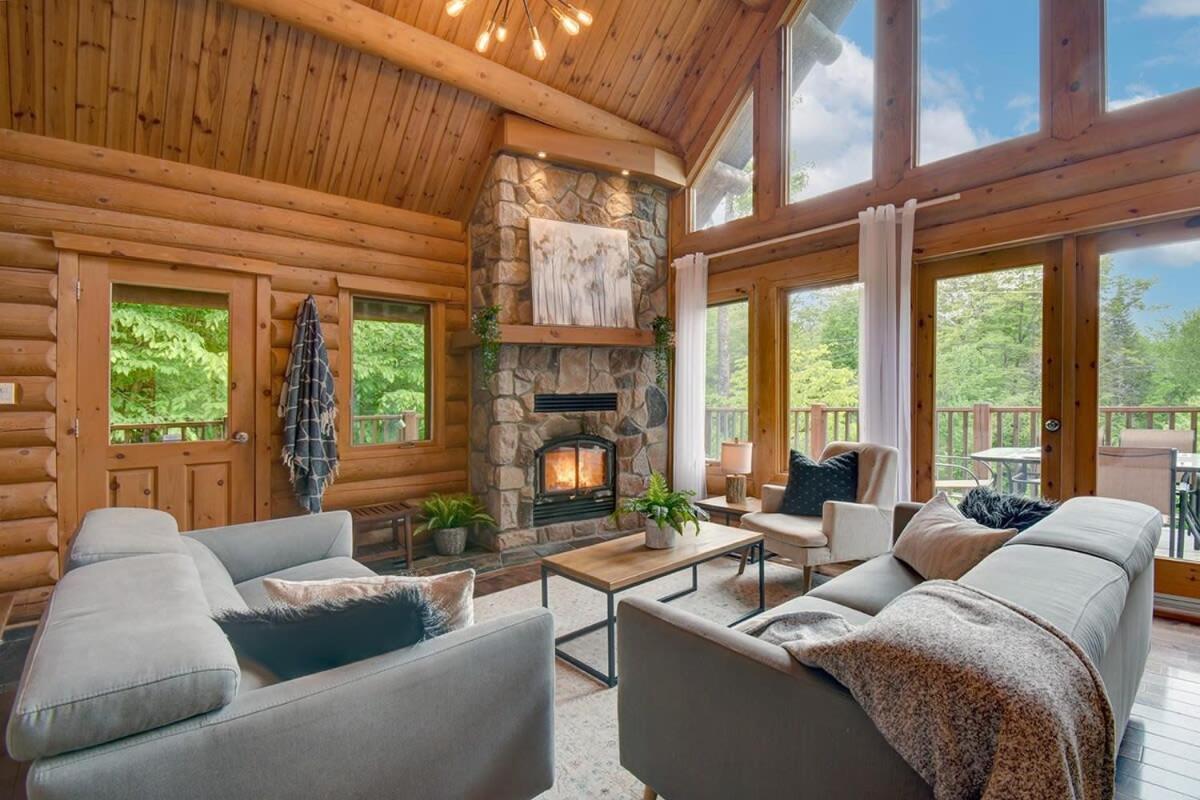 Chic Familiale, Relaxant Avec Spa En Montagnes Labelle 외부 사진